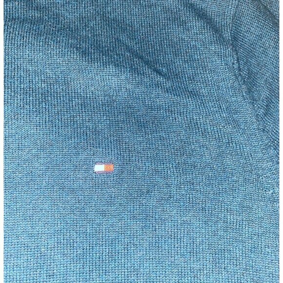 Tommy Hilfiger Mens Sweater Sweatshirt  1/4 Zip 2XL  XXL - Picture 4 of 6